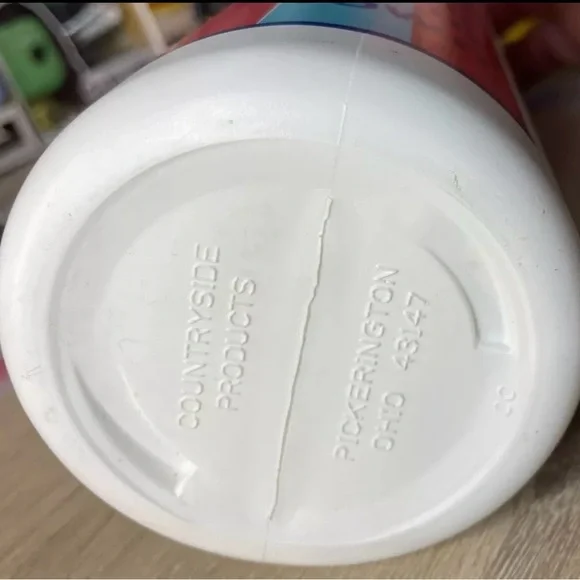 Vintage ICEE Water Bottle With Reuseable Straw 1980s NEW OLD STOCK NOS - Picture 3 of 4